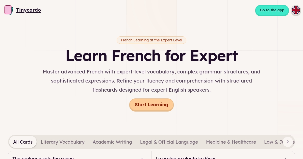 Learn French for Expert - Master Advanced French