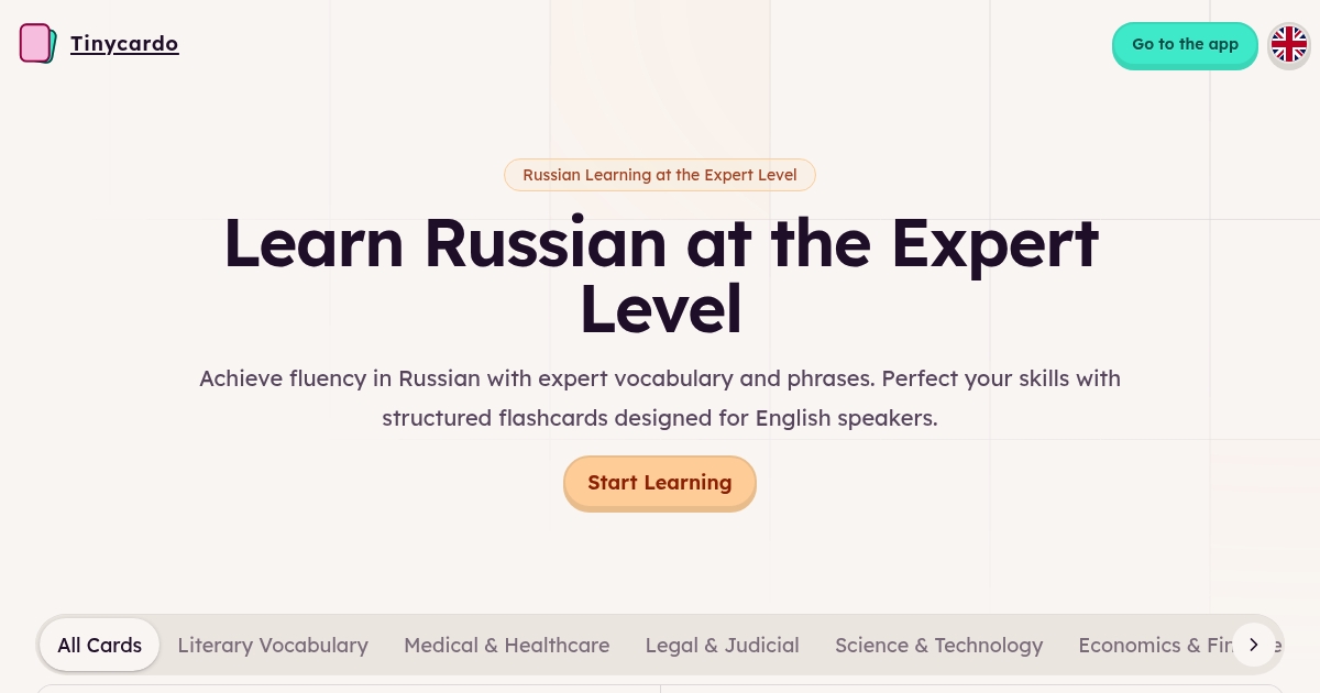 Learn Russian - Expert Level Vocabulary & Phrases